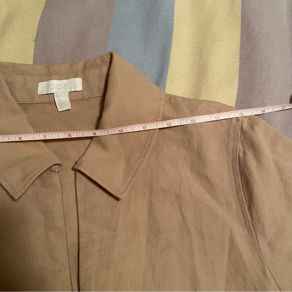 Cos Pants & Jumpsuits | Cos Tan Zip Up Jumpsuit size 6 - Picture 9 of 12